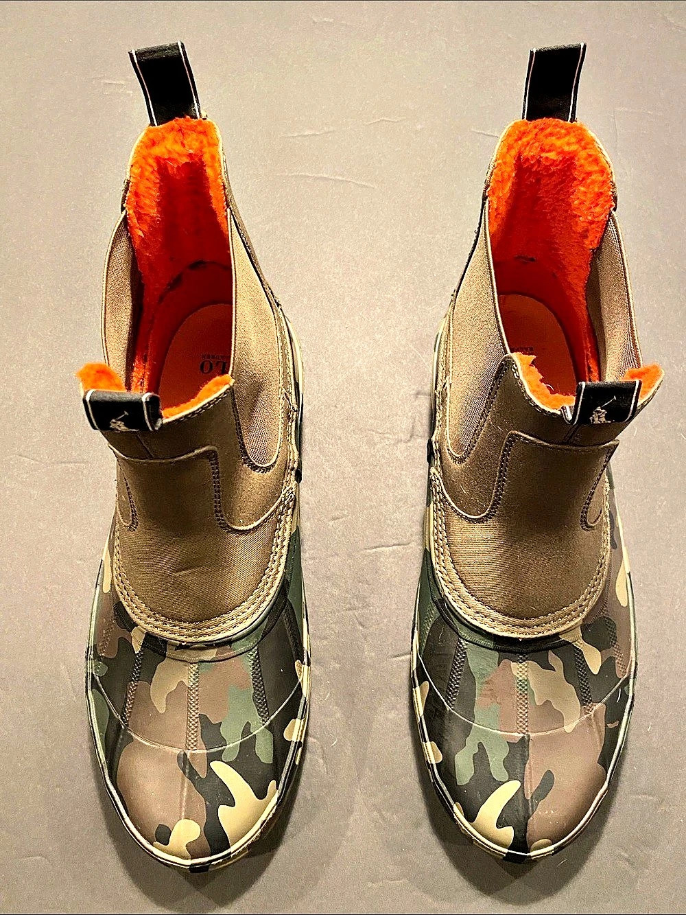 Polo Ralph Lauren Claus Chelsea Rain Boot Rain Boots Camo US 10